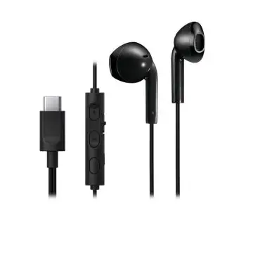 JVC HA-FR17UC Cuffie Cablato In-ear Musica e Chiamate USB tipo-C Nero , 150048