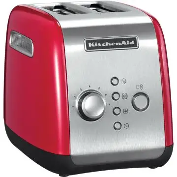 KitchenAid 5KMT221 2 fetta/e 1100 W Rosso, Acciaio inossidabile , 116021