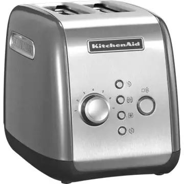 KitchenAid 5KMT221 2 fetta/e 1100 W Argento, Acciaio inossidabile , 116028