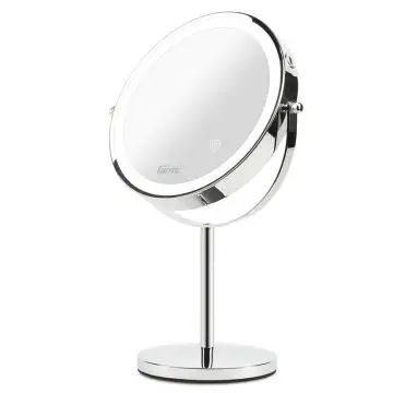 Girmi BE02 specchietto per trucco Libera installazione Rotondo Acciaio inox , 155165