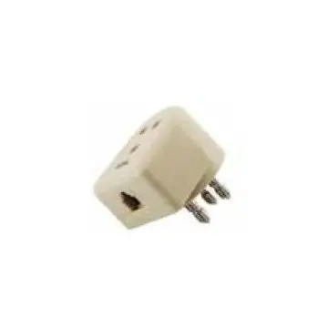 nuovaVideosuono 20/17 adattatore per inversione del genere dei cavi SIP 6p4c Bianco , 97172