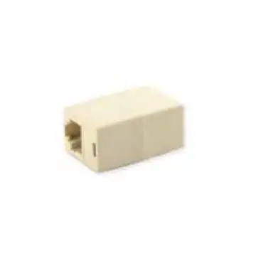 nuovaVideosuono 20/03 adattatore per inversione del genere dei cavi 6p4c Bianco , 97167