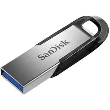 SanDisk Ultra Flair unità flash USB 32 GB USB tipo A 3.0 Nero, Acciaio inossidabile , 107022