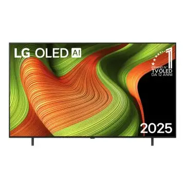 LG OLED AI OLED65B56LA TV Serie B5 65'' 4K, α8 Gen2, Dolby Vision, 20W, 4 HDMI con VRR 120Hz, G-Sync, Smart TV WebOS 25 , 158752