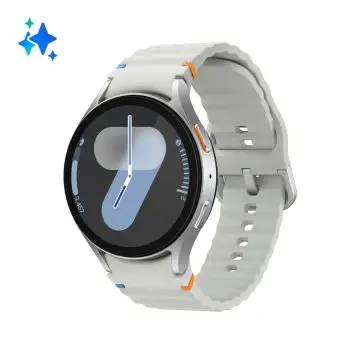 Samsung Galaxy Watch7 Smartwatch Galaxy AI, Analisi del Sonno, Controllo con doppio avvicinamento di dita, Batteria a lunga durata, GPS, Bluetooth, Ghiera Touch in Alluminio 44mm Silver , 154597