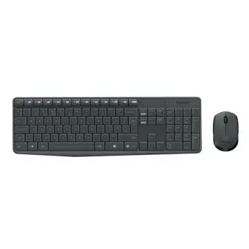 Logitech MK235 tastiera RF Wireless QWERTY Italiano Nero , 110351