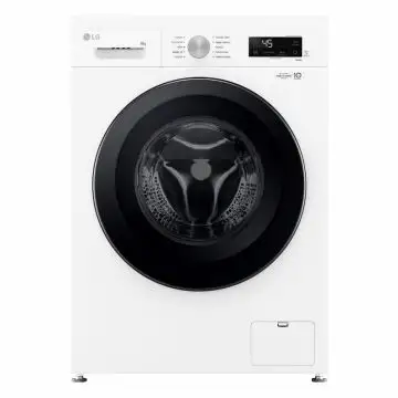 LG F4NX1008NWK Lavatrice smart 8kg, Classe A, 1400 giri, 6 Motion, Allergy Care, Bianca , 155314