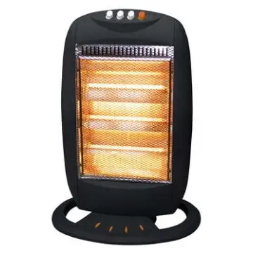 Ardes AR454B stufetta elettrica Interno Nero 1200 W Riscaldatore di ambienti elettrico alogeno , 112604