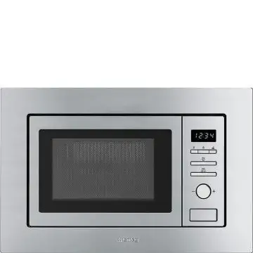 Smeg FMI020X Forno a Microonde Da incasso Microonde con grill 20 L 800 W Acciaio inossidabile , 134999