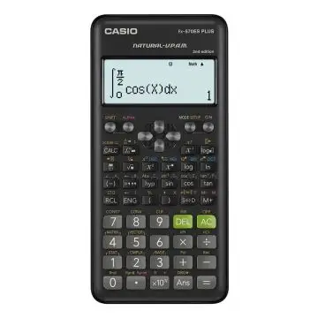 Casio FX-570ES PLUS-2 calcolatrice Desktop Calcolatrice scientifica Nero , 121118