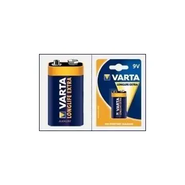 Varta Longlife Extra 9 V block Batteria monouso Alcalino , 123572