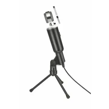 Trust 21672 microfono Nero Microfono per PC , 113763