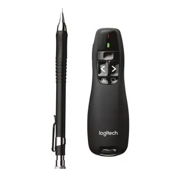 Logitech Wireless Presenter R400 puntatore wireless RF Nero , 94719