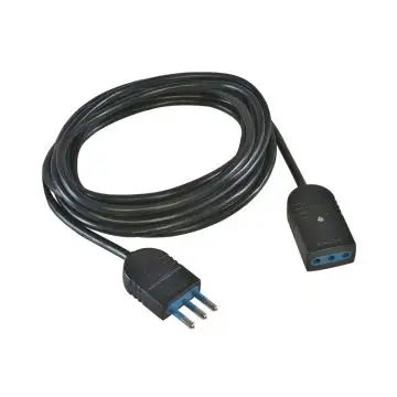 Poly Pool PP0382.1 prolunghe e multiple 5 m 1 presa(e) AC Interno Nero , 105407