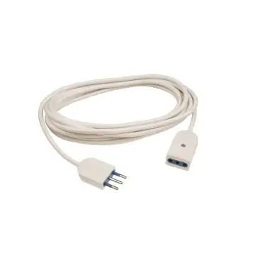Poly Pool PP0382 prolunghe e multiple 5 m 1 presa(e) AC Interno Bianco , 103849