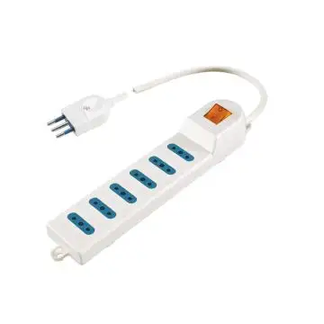 Poly Pool PP0409 prolunghe e multiple 1,5 m 6 presa(e) AC Interno Bianco , 105403