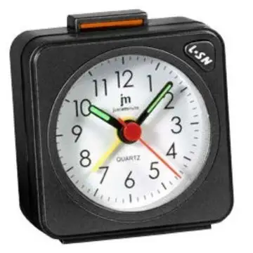 Lowell Justaminute JA7035 Sveglia al quarzo Nero , 107079