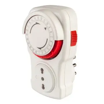 Poly Pool PP1408 adattatore per presa di corrente Tipo L (IT) Tipo L (IT) + Tipo F Rosso, Bianco , 105409