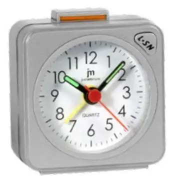 Lowell Justaminute JA7035S Sveglia al quarzo Argento , 107081