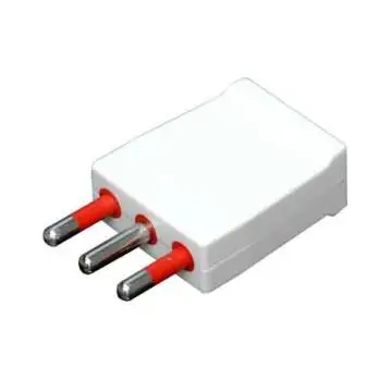nuovaVideosuono 30/31 presa elettrica 2P+T Rosso, Bianco 2P , 103678
