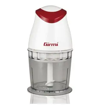 Girmi TR01 tritaverdure elettrico 0,5 L 350 W Rosso, Trasparente, Bianco , 81633