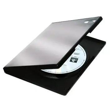Fellowes 83357 custodia CD/DVD Scatola con DVD 1 dischi Nero , 46533