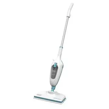 Black & Decker FSMH13E5 Pulitore a vapore Bianco, Blu , 112972