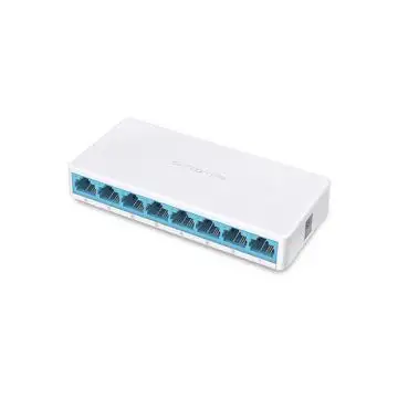 Mercusys MS108 switch di rete Non gestito Fast Ethernet (10/100) Bianco , 156599