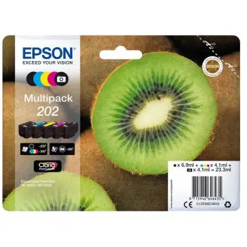 Epson Kiwi Multipack 5-colours 202 Claria Premium Ink , 117206