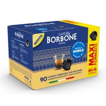 Caffè Borbone DGBBLUNOBILE90N capsula e cialda da caffè Capsule caffè 90 pz , 158812