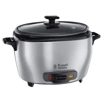 Russell Hobbs Maxicook cuoci riso 5 L 1000 W Nero, Acciaio inossidabile , 125002