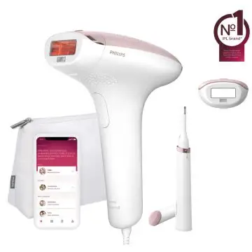 Philips Lumea Advanced Epilatore a Luce Pulsata IPL con Rifinitore a Penna e 1 Accessorio per il Corpo BRI920/00 , 135206
