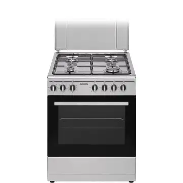 Hyundai FCHN-60E6VLX1 cucina A Elettrico Gas Acciaio inox , 156333
