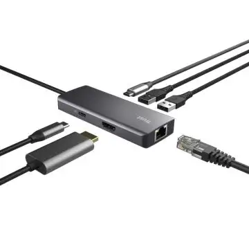 Trust Dalyx USB tipo-C 1000 Mbit/s Argento , 149266