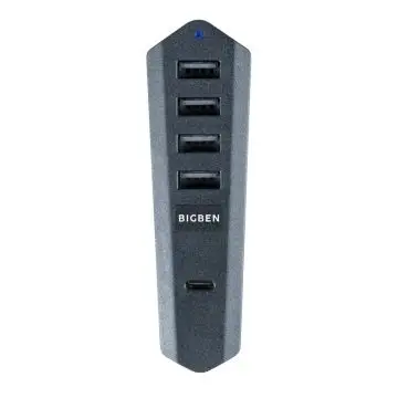 NACON PS5SUSBHUB hub di interfaccia Nero , 153578