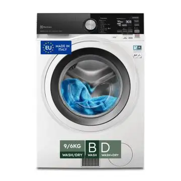 Electrolux EW9W296Y lavasciuga Libera installazione Caricamento frontale Bianco D , 145027
