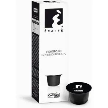 Caffitaly Vigoroso Capsule Caffè Confezione da 10 , 152227