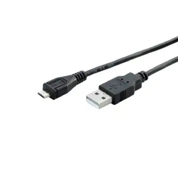 nuovaVideosuono 70/16 cavo USB 1,5 m USB 2.0 USB A Micro-USB B Nero , 115126