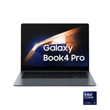 Samsung Galaxy Book4 Pro Laptop, Intel® Core™ Ultra 5 125H, 16GB RAM, 512GB SSD, 14" Dynamic AMOLED 2X touch, Windows 11 Home, Moonstone Gray , 154241