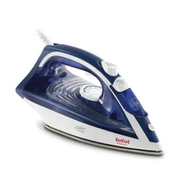 Tefal Maestro 2 FV1845E0 Ferro da stiro a secco e a vapore CeramicGlide 2300 W Blu, Bianco , 137369