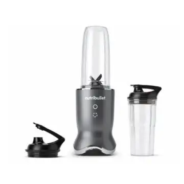 NutriBullet NB1206DGCC frullatore 900 L Frullatore da tavolo 1200 W Nero, Trasparente , 153361