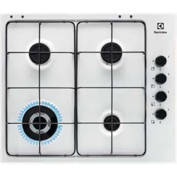 Electrolux EGS6414W piano cottura Bianco Da incasso Gas 4 Fornello(i) , 117681