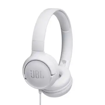 JBL Tune 500 Auricolare Cablato A Padiglione Musica e Chiamate Bianco , 119723