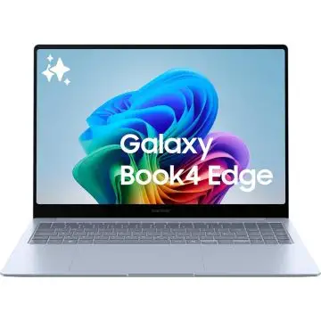  Samsung Laptop Galaxy Book4 Edge Display 16" WQXGA+ AMOLED Touch Screen Snapdragon Elite X1E 16GB RAM 512GB SSD Windows 11 Home Sapphire Blue , 154237