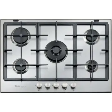 Whirlpool GMR 7522/IXL piano cottura Acciaio inossidabile Da incasso Gas 5 Fornello(i) , 120083