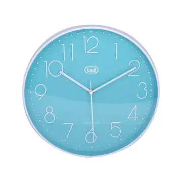 Trevi OM 3508 S Orologio da parete in quarzo Cerchio Turchese , 120131