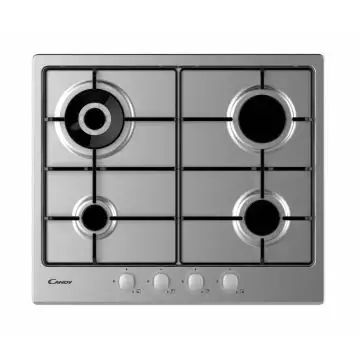 Candy Timeless CHW6BR4WX Acciaio inossidabile Da incasso Gas 4 Fornello(i) , 118561