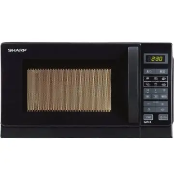 Sharp R-642BKW Superficie piana Microonde combinato 20 L 800 W Nero , 78899