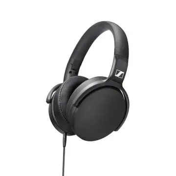 Sennheiser HD 400S Cuffie Cablato A Padiglione Musica e Chiamate Nero , 122274