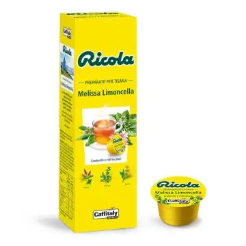 Caffitaly Tisana Melissa e Limoncella Capsula di tè , 151138